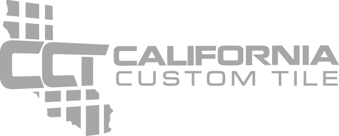 California Custom Tile Greyscale Logo